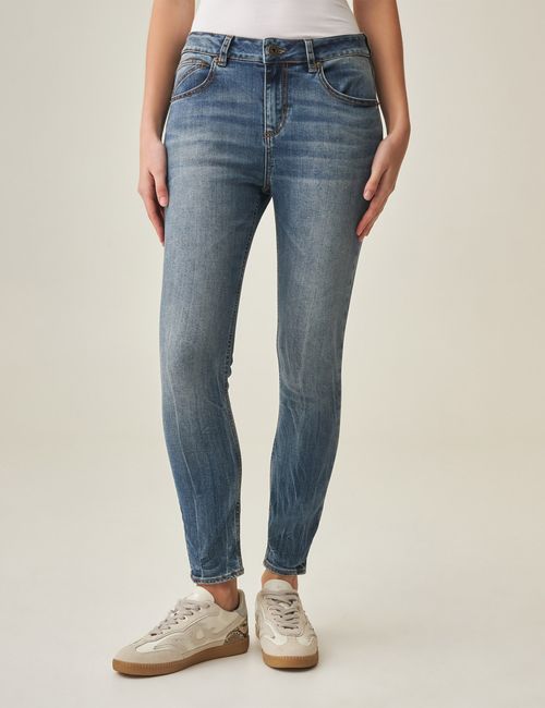 Jean Skinny Fit Para Mujer