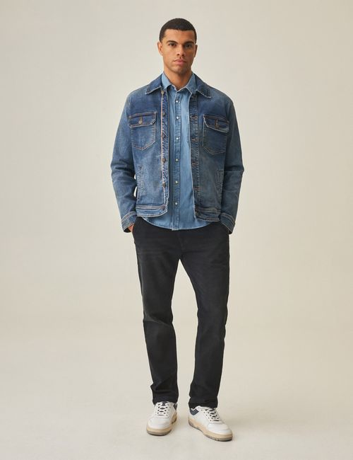 Chaqueta Regular Fit Para Hombre