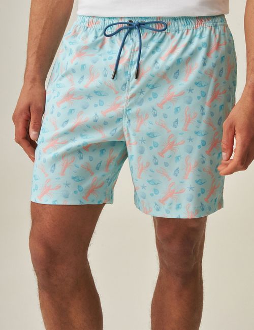 Bermuda Relaxed Fit Para Hombre