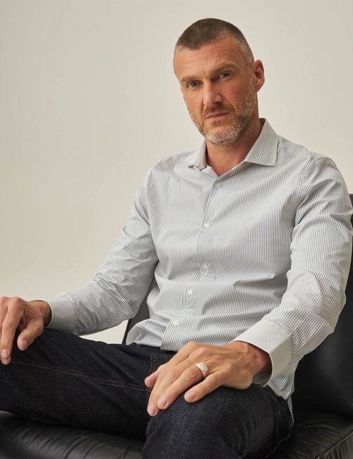Camisa Regular Fit Para Hombre