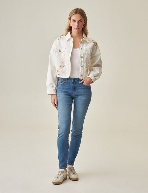 Jean Skinny Fit Para Mujer