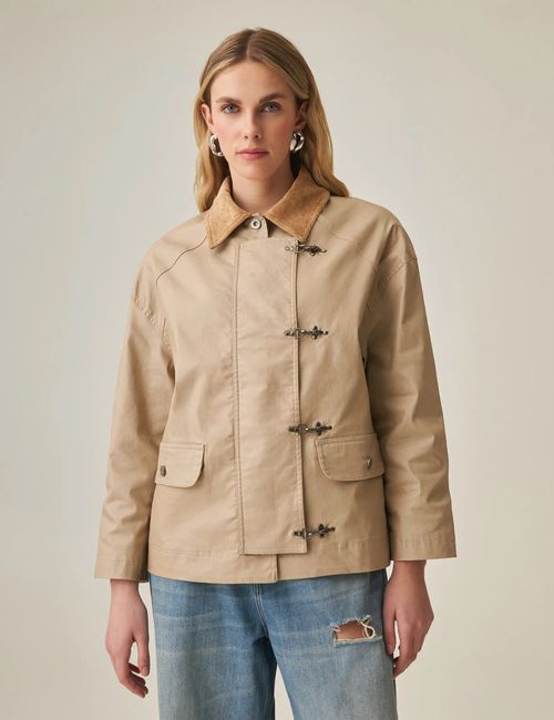 Chaqueta Regular Fit Para Mujer