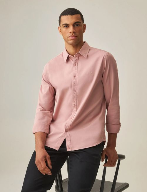 Camisa Regular Fit Para Hombre