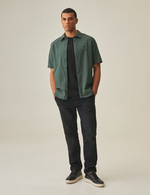 Camisa Regular Fit Para Hombre