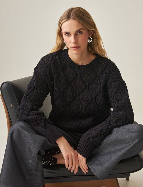 Sueter Regular Fit Para Mujer