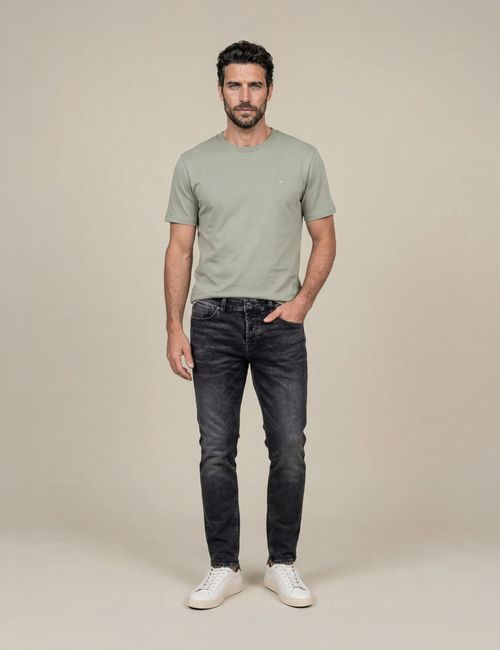 Jean Skinny Fit Para Hombre
