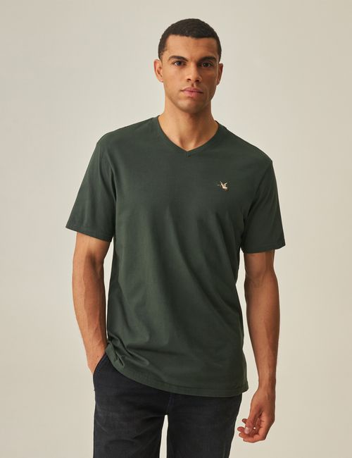 Camiseta Slim Fit Para Hombre