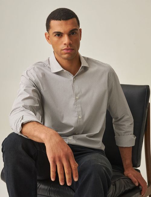 Camisa Regular Fit Para Hombre