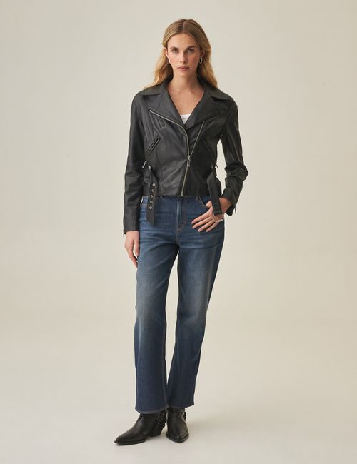 Jean Straight Fit Para Mujer
