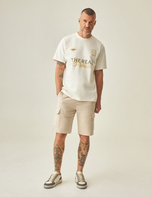 Camiseta Grafica Classic Fit Para Hombre