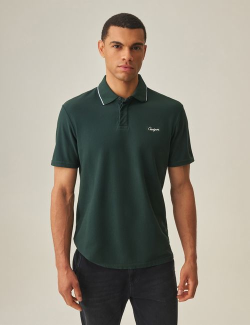 Camiseta Polo Slim Fit Para Hombre