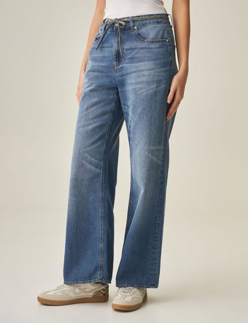 Jean Wide Leg Para Mujer