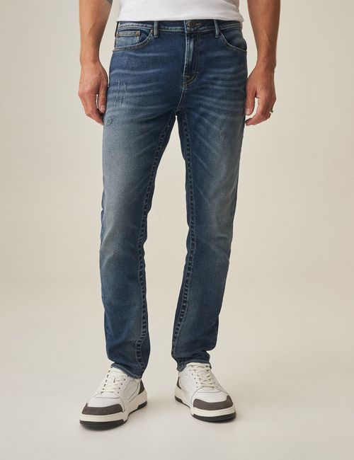 Jean Skinny Fit Para Hombre