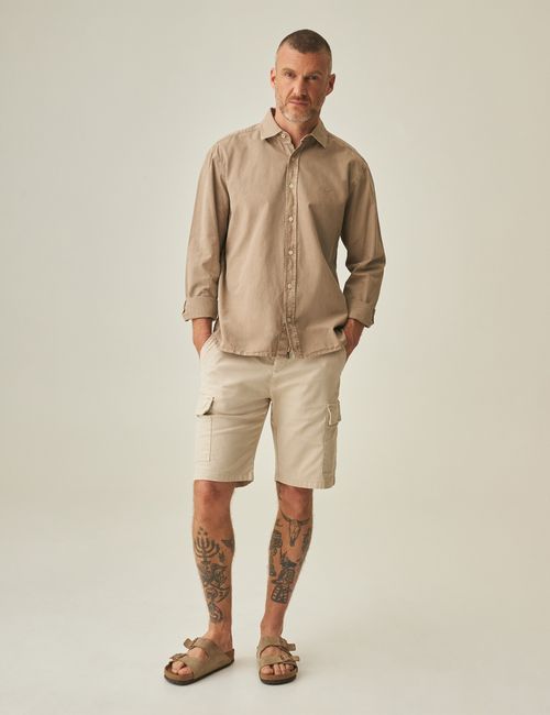 Camisa De Lino Para Hombre