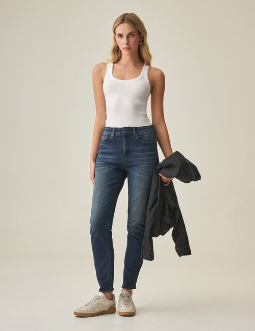 Jean Skinny Fit Para Mujer