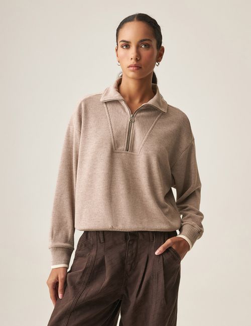 Buzo Classic Fit Para Mujer
