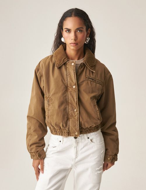 Chaqueta Regular Fit Para Mujer