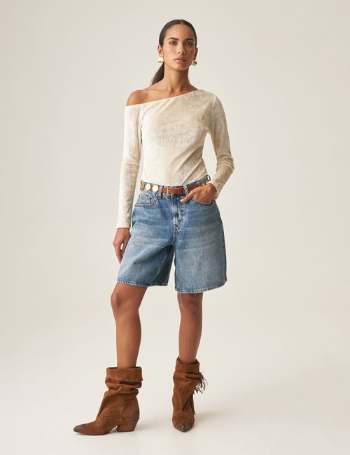 Camiseta Slim Fit Para Mujer