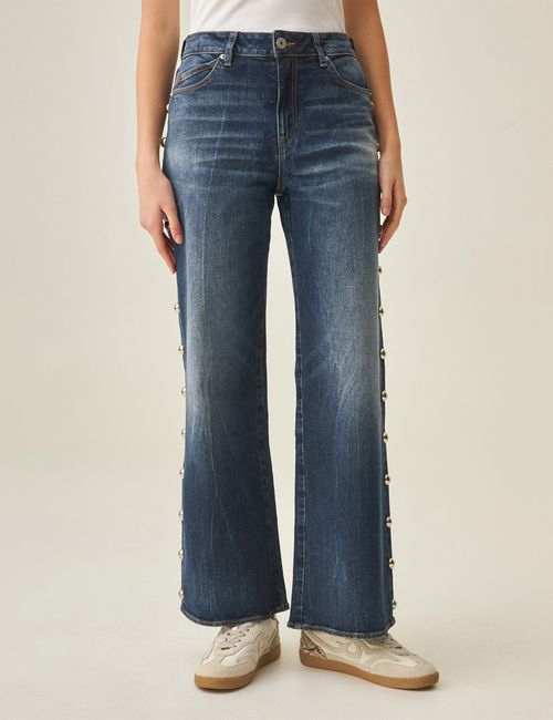 Jean Wide Leg Fit Para Mujer