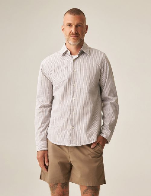 Camisa Slim Fit Para Hombre