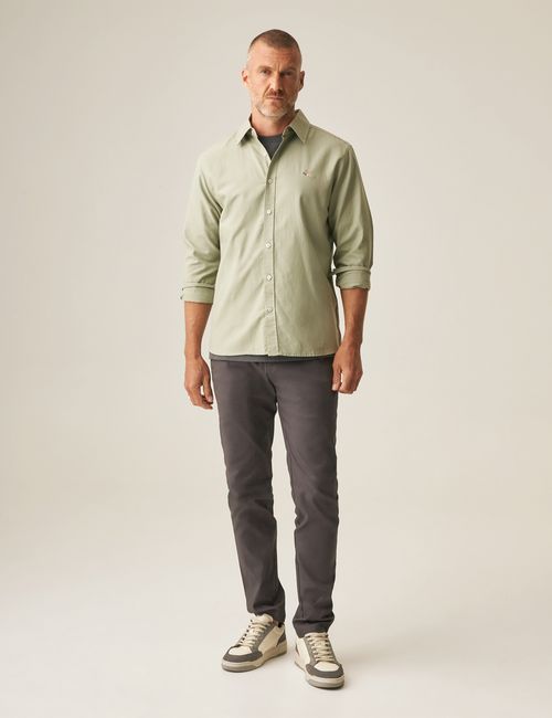 Camisa Slim Fit Para Hombre