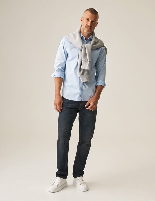 Camisa Slim Fit Para Hombre