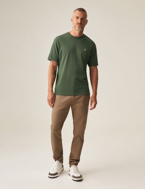 Camiseta Slim Fit Para Hombre