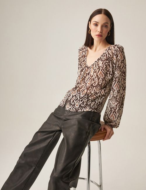 Pantalon Straight Fit Para Mujer