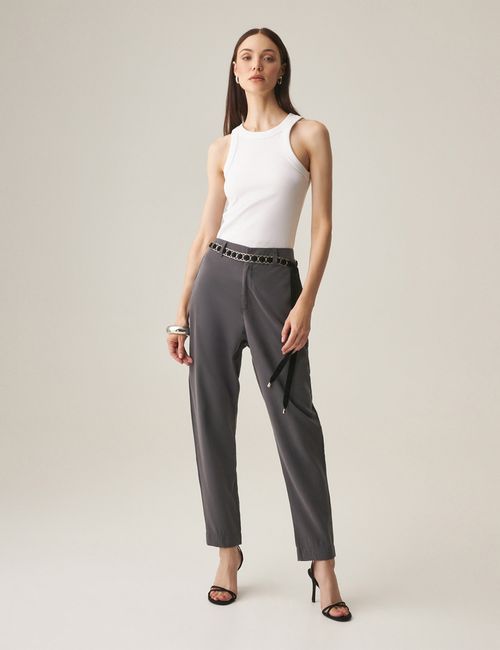 Pantalon Straight Fit Para Mujer