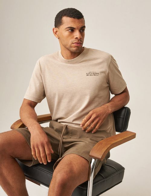 Camiseta Slim Fit Para Hombre