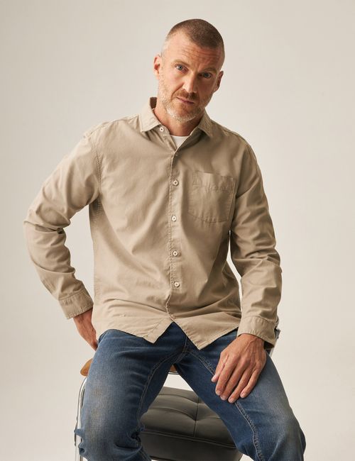 Camisa Slim Fit Para Hombre